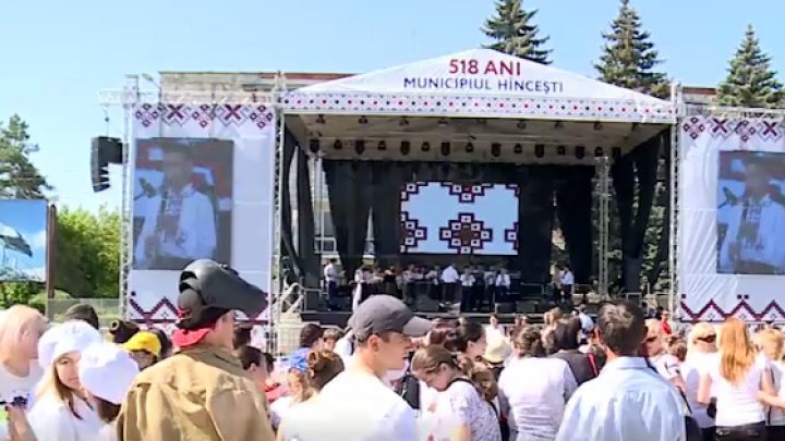 Great fest in Hancesti. People celebrate 518th anniversary of the city