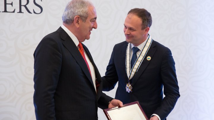 Andrian Candu received the medal of honor of Parliamentary Assembly of the Black Sea Economic Cooperation