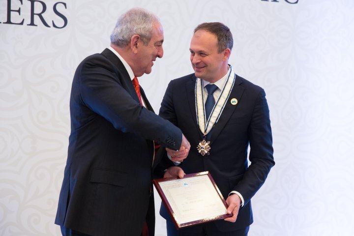 Andrian Candu received the medal of honor of Parliamentary Assembly of the Black Sea Economic Cooperation