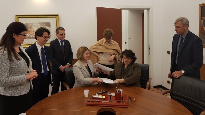 Agreement regarding social security between Italy and Moldova signed in Rome