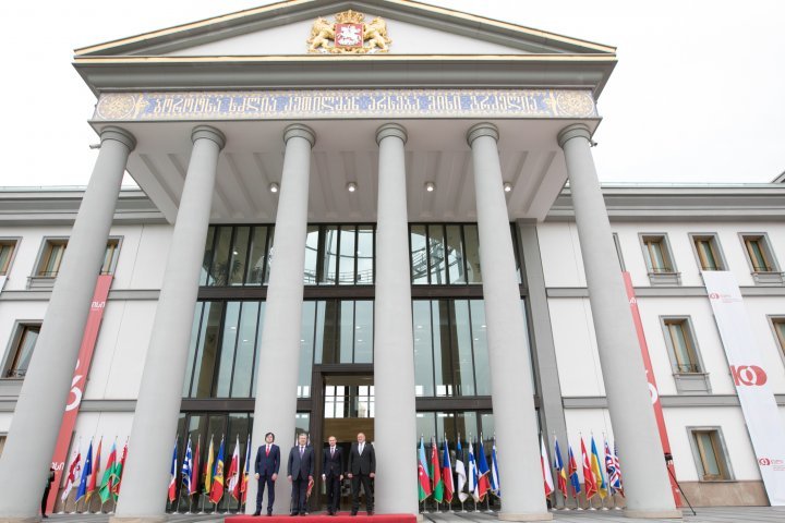 Andrian Candu at ceremony on 100th anniversary since Georgian Republic establishment 