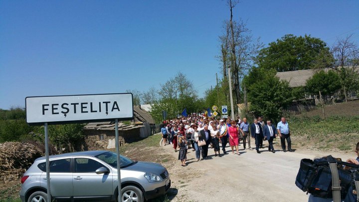 Road connecting Feşteliţa and Marianca de Jos villages renovated 