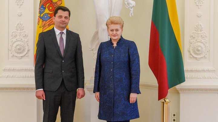 Ambassador Serghei Mihov met with President of Lithuania, Dalia Grybauskaitė