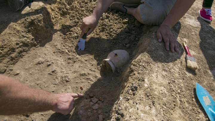 New discoveries at the archaeological site from Costești (PHOTOREPORT)