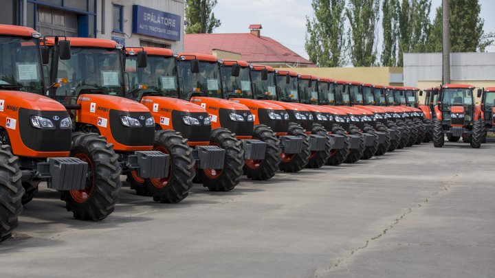 Republic of Moldova received 106 tractors worth 4.5 million USD from Japan (PHOTOREPORT)