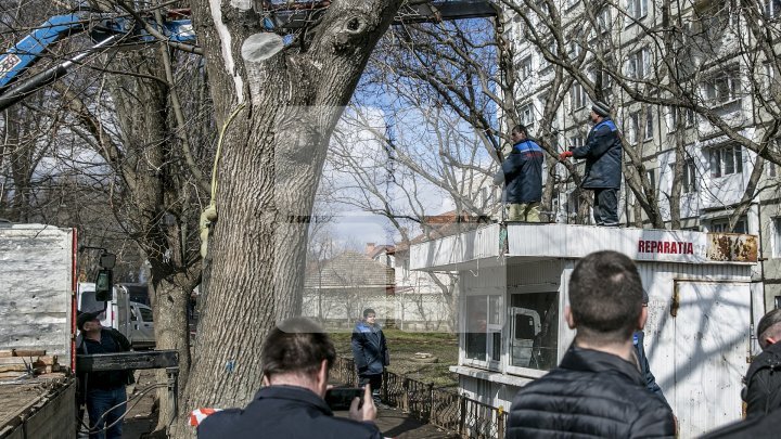 Booths on Nicolae Milescu-Spataru street to be evacuated today
