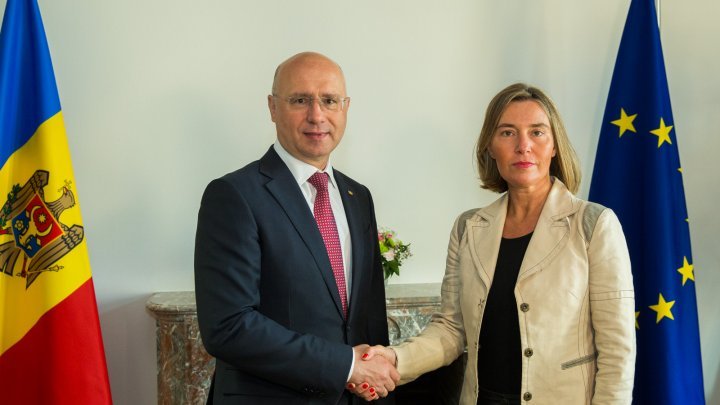 Prime Minister Pavel Filip met with Federica Mogherini