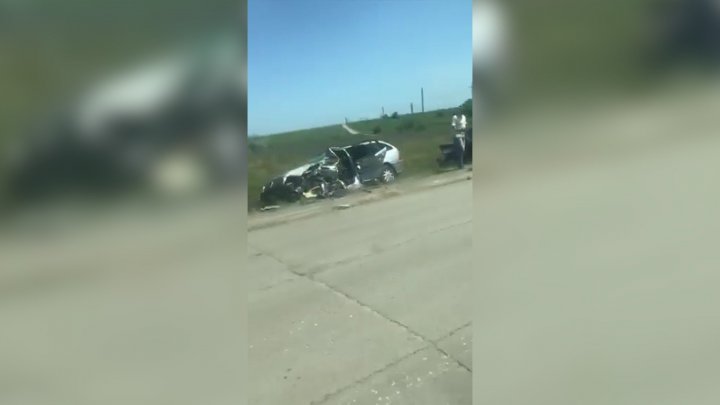 Car crash due to excessive speed in Fălești district