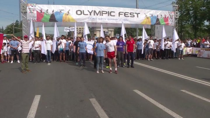 2018 Olympic Fest in Chisinau. Publika TV journalists - active participants 