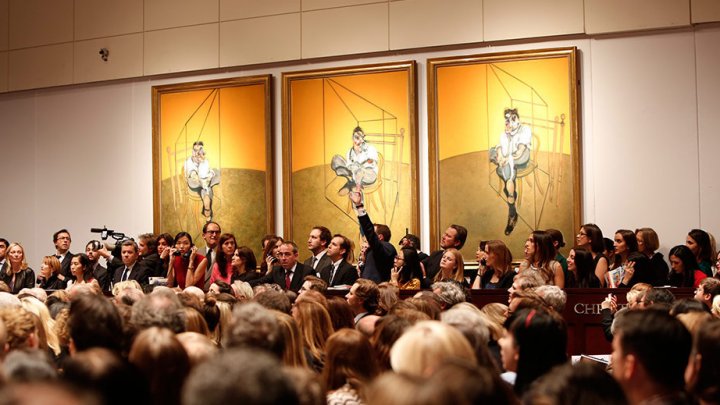 First night of New York art auction raises US$646 million