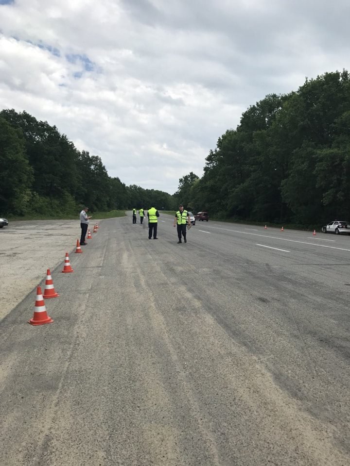 Road inspectors fined driver for excessive speed