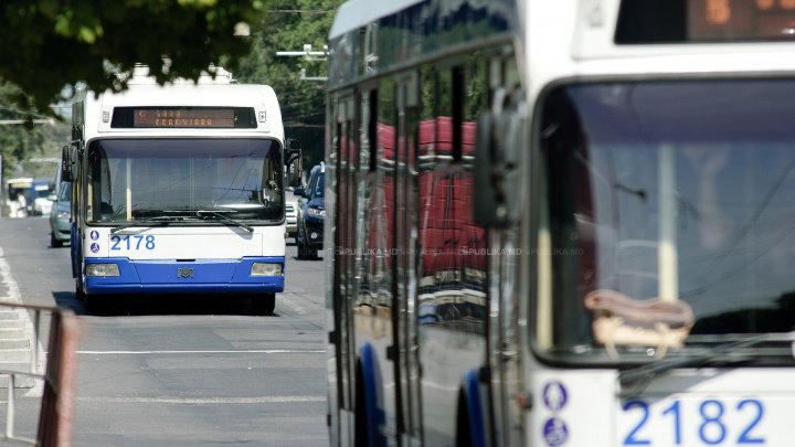 Burebista st. in Chisinau partially suspended. Trolleybus 20 route changed 