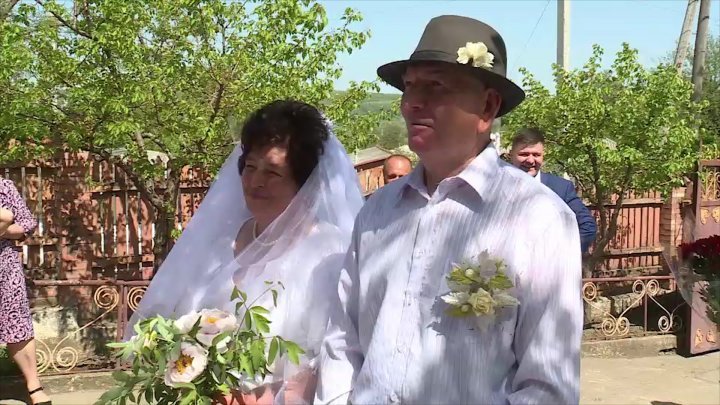 Couple from Dănceni are celebrating their golden anniversary