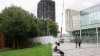 Slience held to mark 1st anniversary of the Grenfell Tower fire