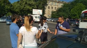 Drivers from Bălți pulled over for not having their seat belts fastened