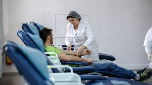 Give blood, give health! Almost 200 residents of Hancesti donated blood to save lives 