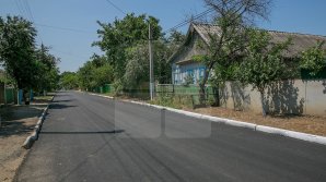 Good Roads for Moldova: Main roads repaired in 13 villages from Cimişlia 