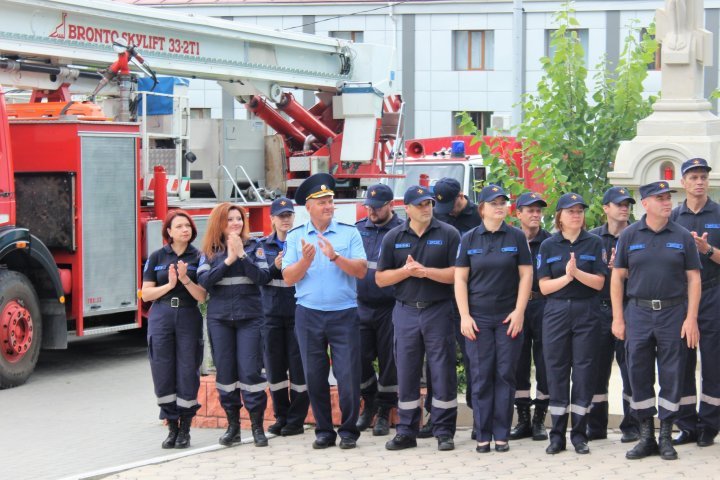 8 Fire Engines were donated to General Inspectorate for Emergency Situations by volunteer firefighters from Austria