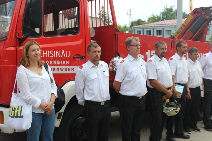 8 Fire Engines were donated to General Inspectorate for Emergency Situations by volunteer firefighters from Austria