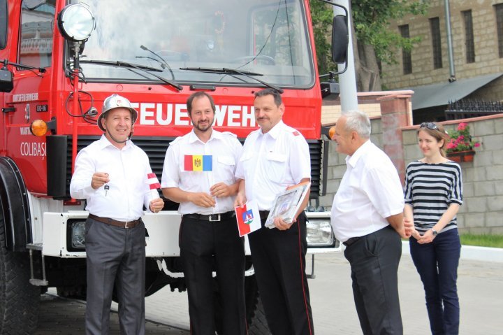 8 Fire Engines were donated to General Inspectorate for Emergency Situations by volunteer firefighters from Austria