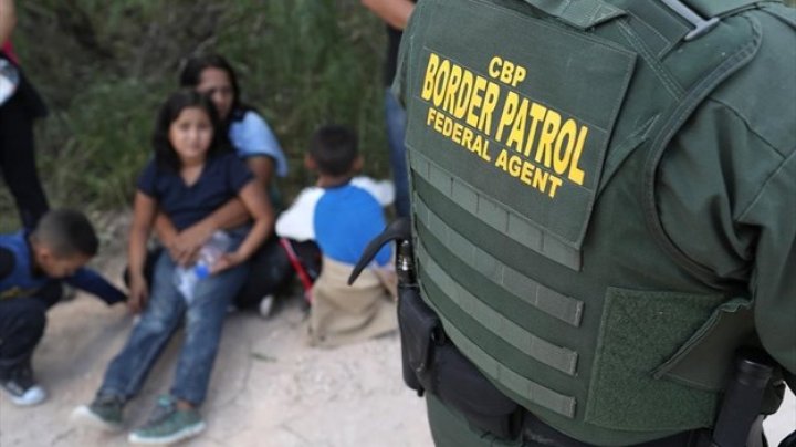 Hundreds of children wait in Border Patrol facility in Texas