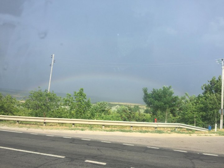 Yellow Warning of rare weather: Rainfall with hail in Şoldăneşti 