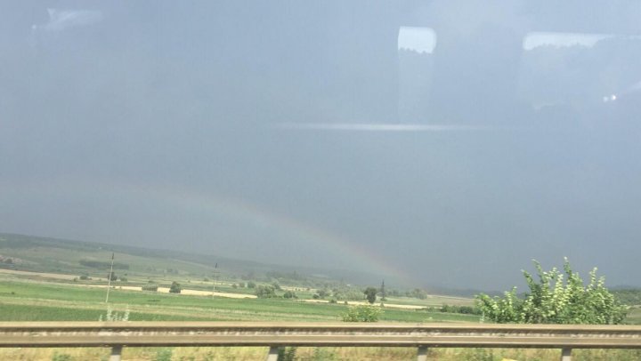 Yellow Warning of rare weather: Rainfall with hail in Şoldăneşti 