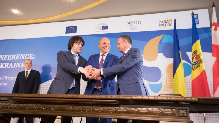 Parliamentary Assembly of Moldova, Georgia and Ukraine created in Kiev high level Conference 