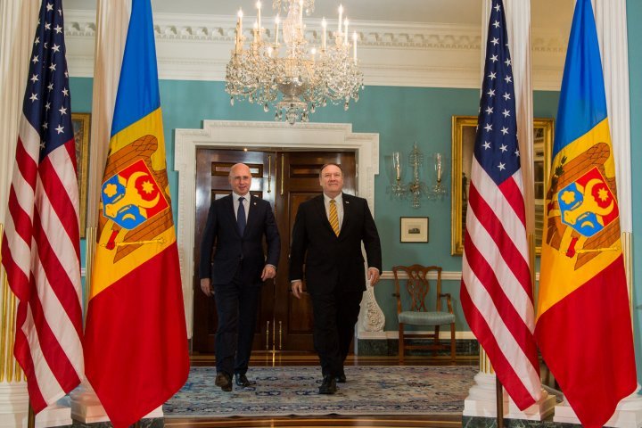 Prime Minister Pavel Filip met with United States Secretary of State, Mike Pompeo