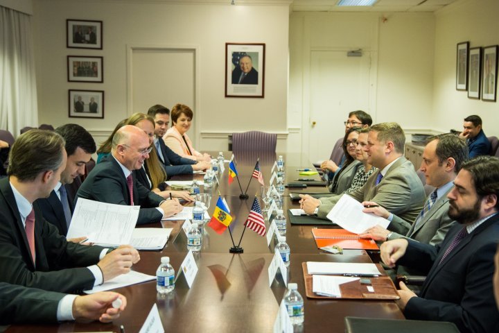 Business opportunities in the Republic of Moldova, examined by Pavel Filip and Deputy Assistant Secretary at the U.S. Department of Commerce