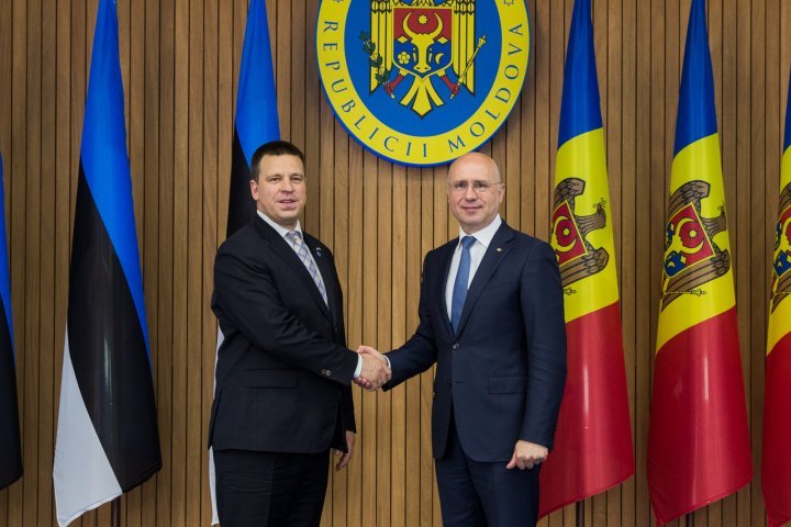 Estonia PM Juri Ratas: Moldova is always on Estonia's list of priorities