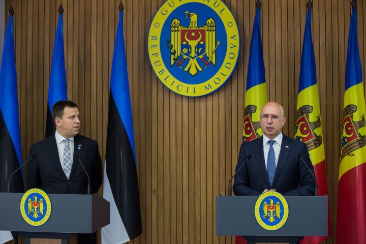 Estonia PM Juri Ratas: Moldova is always on Estonia's list of priorities