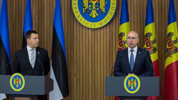 Pavel Filip: Estonia makes us believe that Republic of Moldova can also become an European country