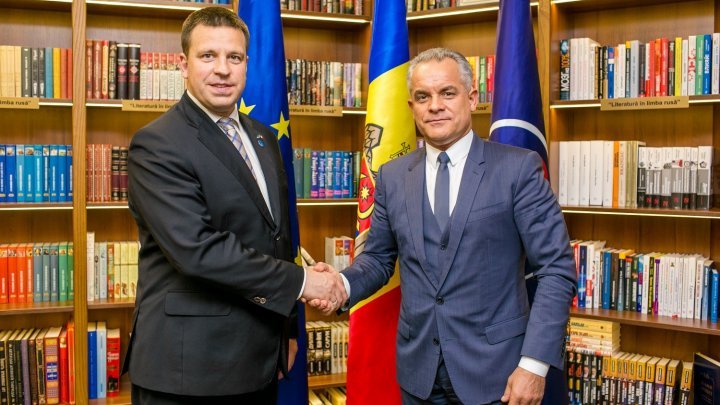 Vlad Plahotniuc, at meeting with Estonia PM: EU aids yield fruitful results in Moldovan economy