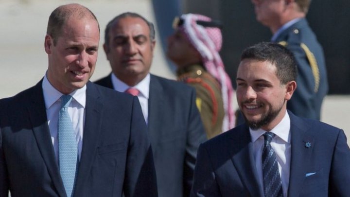 UK's Prince William tours ruins of Roman city of Jerash