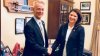 Cooperation in security and joint defense between Cristina Balan and US Congressman Steve Russell