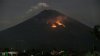 Bali volcano hurls lava and ash, hundreds evacuated