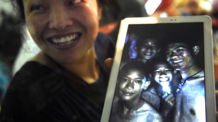 Students, teachers express joy after youth football team found alive in Thai cave