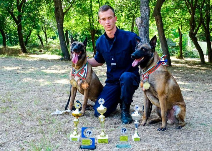 K9s of Border police conquered the audience within an international competition