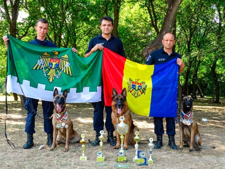 K9s of Border police conquered the audience within an international competition