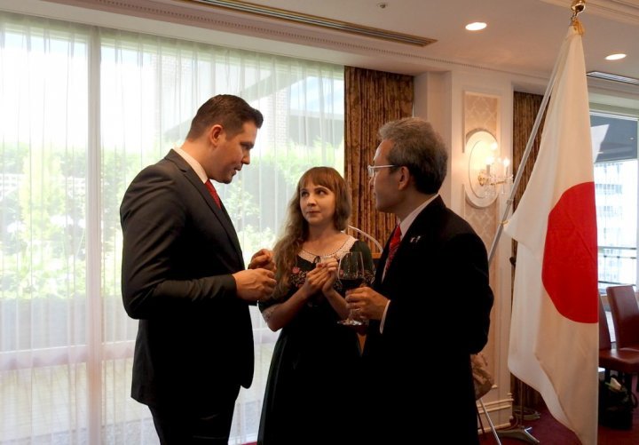 Minister Tudor Ulianovschi met with Moldovan diaspora in Japan 