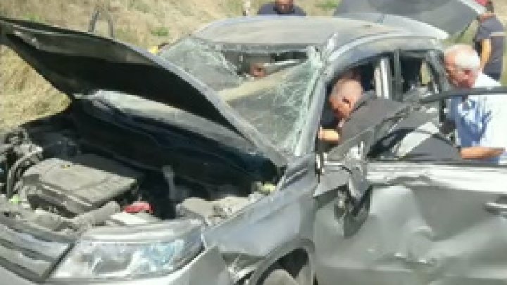 Terrible accident in Causeni: Car was hit by train