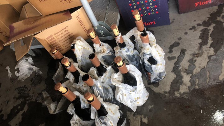 15 thousand premium Moldovan wine worth 60 thousand USD got frozen in Chinau (PHOTO)