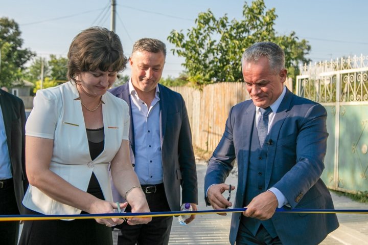 Good news for residents of Grozesti. The kindergarten was connected to gas pipeline