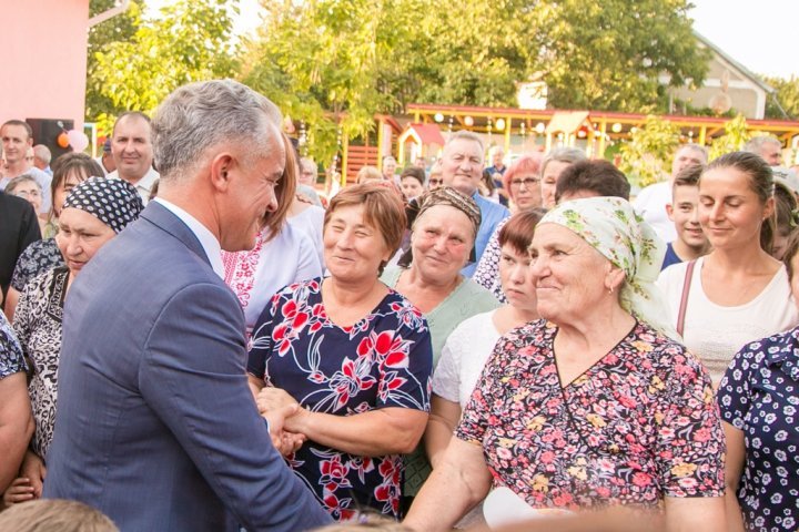 Good news for residents of Grozesti. The kindergarten was connected to gas pipeline