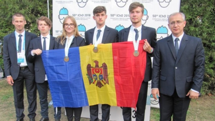 Three pupils from Moldova gained bronze medals at International Chemistry Olympiad 