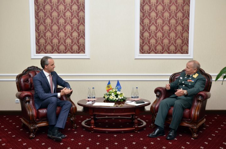 Eugen Sturza held meeting with Odd Egil Pedersen, general NATO major