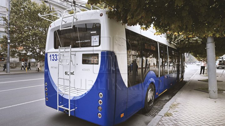 Policemen verified trolleybuses from Chisinau. What encroaches did they find