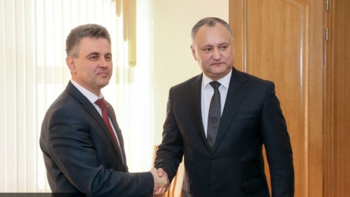 Igor Dodon will held official meeting with Vadim Krasnoselski, the leader of Transnistrean region