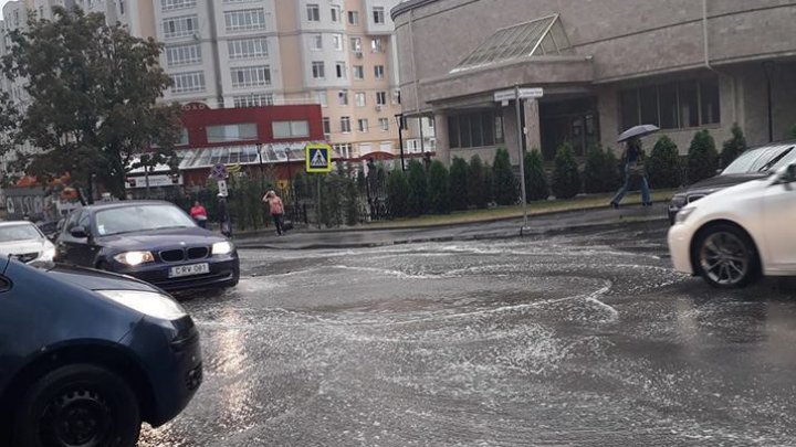 It rains heavily in Chisinau! INP comes up with recommendations (PHOTO/VIDEO)